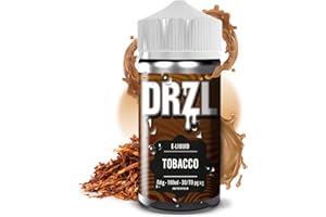 Vape Liquid, 100ml, Vape Juice, E Cigarette, for Vape Kits, Vape Gifts, Sub Ohm Ecig, No Nicotine, Shortfill, Premium [Tobacco] Flavour E Liquid 70/30 0mg (by Drzl)