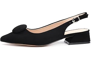 Rio Fiore Scarpe con Tacco, Décolleté Donna, 4 cm Tacco Largo, Slingback, Nero/Bianco/Blu/Bordeaux/Nero/Gialla/Tortora/Beige, Similpelle, Ecopelle Scamosciata, Cinturino sul Retro, ML682-0716