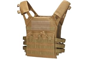 DADEA Chaleco táctico, chaleco táctico ligero JPC, chaleco de entrenamiento de combate al aire libre, chaleco ajustable y ligero, chaleco protector duradero