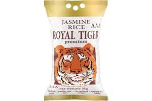 [ 5kg ] ROYAL TIGER Jasmin Duftreis / Jasmin Reis, ganz / Jasmine Rice AAA