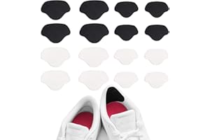 Sibba Lot de 8 Paires Coussinets Réparation Talon Haut pour Chaussures Sport Coussinets de Semelle Intérieure Remplissage Auto AdhéSifs pour RéParation Trous Chaussures Lâches pour Homme et Femme