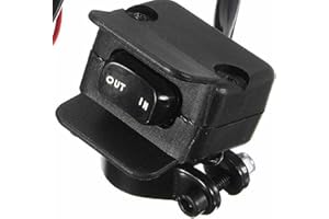 CORINTH ZHUOTOP Heavy Duty Handlebar Control Line Winch Rocker Switch Handlebar Control Warn For ATV/UTV