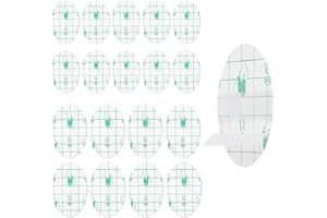 CUEMOON 60 Pezzi Adesivi per Orecchie Impermeabili, Copriorecchie Trasparenti UltraSottili per Bambini Adulti, Auricolari Impermeabili Usa, per Doccia e Nuoto