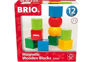 BRIO 30435 Magnetiska Träklossar
