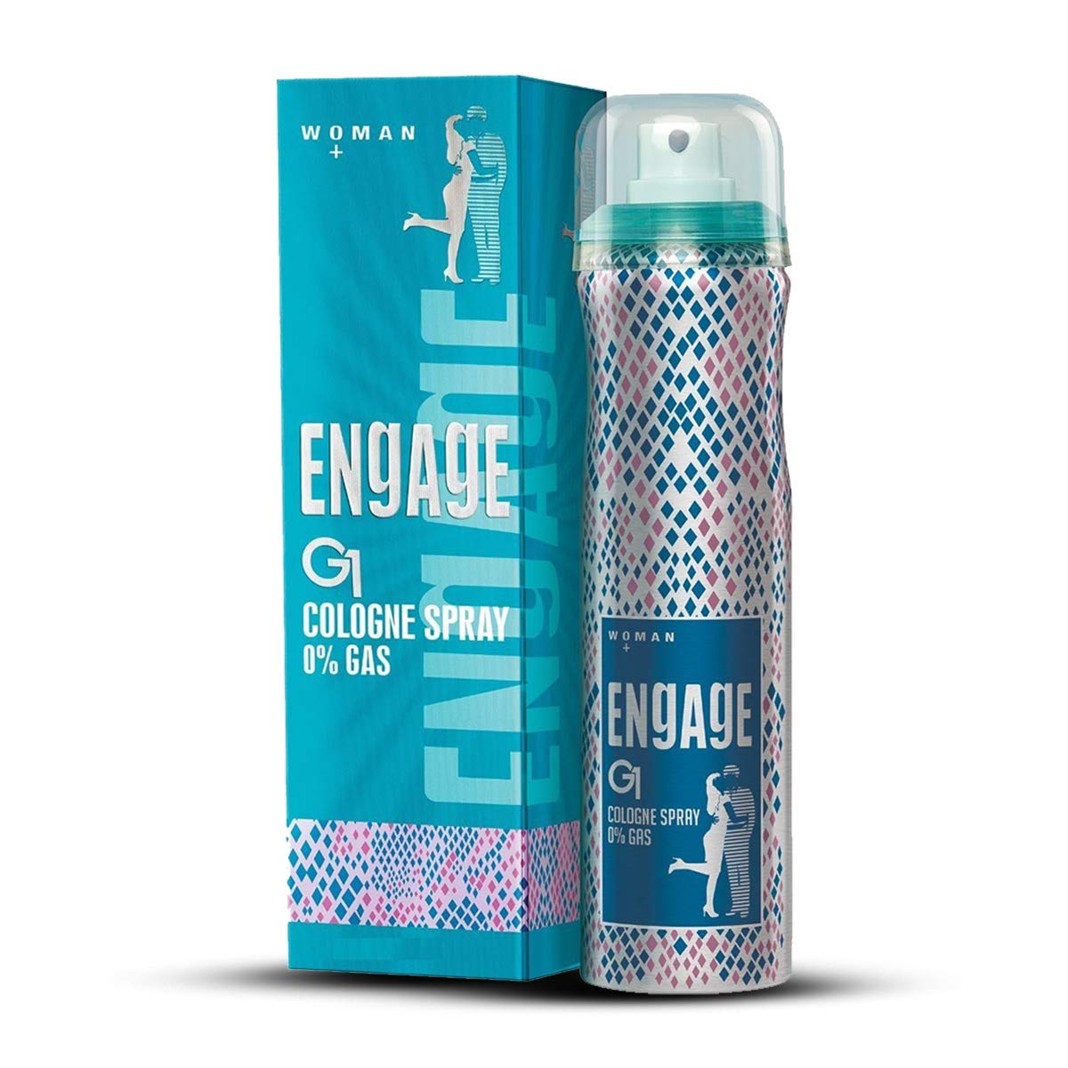 Engage G1 Cologne No Gas Perfume for Women, Floral and Sweet Fragrance Scent, Skin Friendly Women Perfume, 135ml