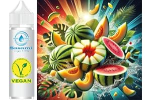 Mix di meloni - melone giallo anguria aroma concentrato - vegano - Sasami - 10ml