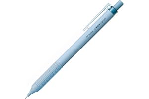 Tombow - Portaminas MONO Graph Lite en Colores Smokey - Lápiz con Goma recambiable - Portaminas con Mina de 0,5mm y Cuerpo Antideslizante Color Azul Ahumado