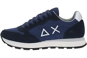 SUN68 Z44101 Sneakers Con Lacci In Tessuto/camoscio Uomo