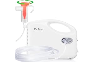Dr Trust Plastic Bestest Compressor Nebulizer Machine Kit (White) Pack Of 1