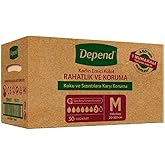 Depend Emici K&uuml;lot Kadın Orta Boy 10 Lu X 3 Adet