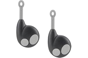 VAILIKEY 2PCS 2 Buttons Car Key Fob Case For Cobra Alarm 1046,3193,3196,3198,3993,3998,7928,8186,8188 Modell 7777 Remote Key Shell