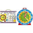 Galt Toys, Tell the Time Set, Learn To Tell The Time Clock, Ages 5 Years Plus & Premier Stationery Clever Kidz Magnetic Clever Clock as mentioned H2754992