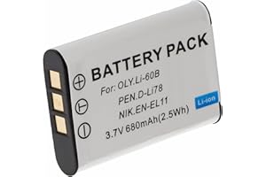 AccuCell Akumulator kompatybilny z Pentax D-LI78, Optio M50, V20, W60