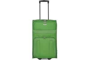 paklite Reisekoffer mit 2 Rollen, Rollkoffer mittelgroß, Orlando, klassischer Weichschalen Trolley im zeitlosen Design, 63 cm, 58 Liter