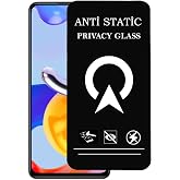 KZY CONTACT Fully Coated Anti Static Invisible Sapphire Screen Protector Ghost Glass compatible with Xiaomi Redmi Note 11 Pro