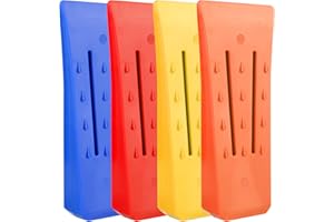 RHITCHY Cuña de caída: plástico, 4 piezas, cuñas forestales ABS, resistente a los golpes, resistente al frío, cuña forestal para cortar árboles, cuña de madera para motosierras, motosierras, juego de cuña