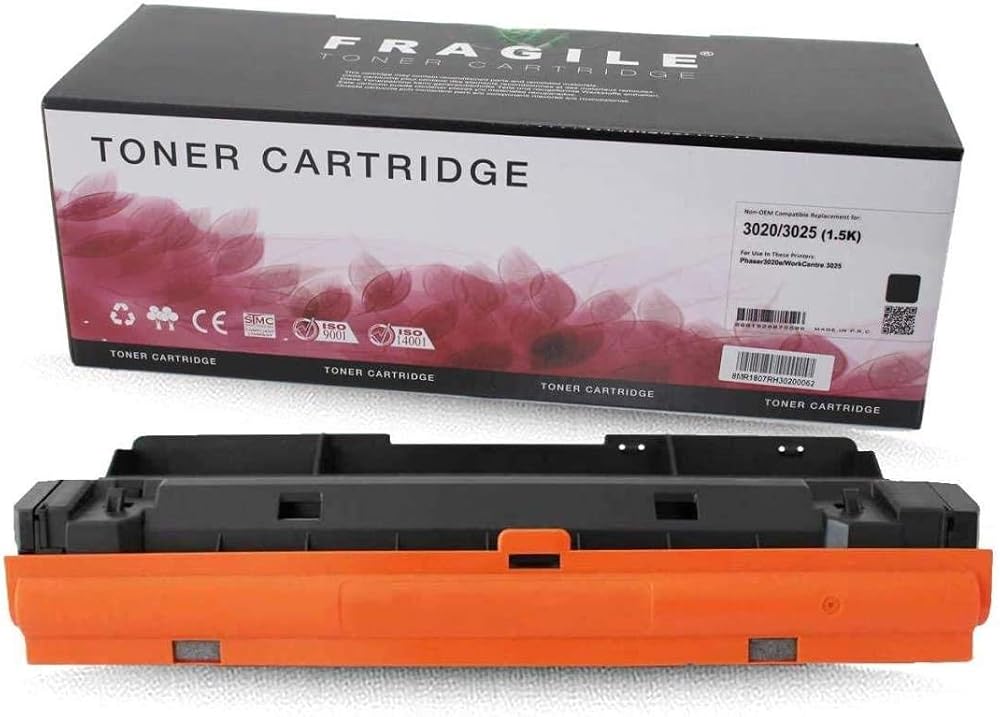Fragile Xerox 3020 Çipli Muadil Toner /106R02773/Phaser 3020/Wor