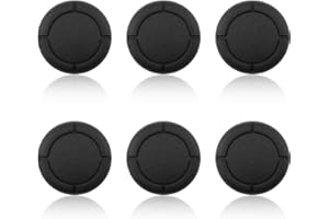 SHARELOVE Switch Lite 6pcs Switch Joycons, Handle Replacement Sleeve switch Thumb Grips, Comfort and Softness Joystick Covers Silicone Handle Protection Accessory(Black)