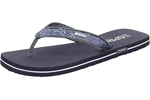ESPRIT Damen Glitter Thongs Pantoletten