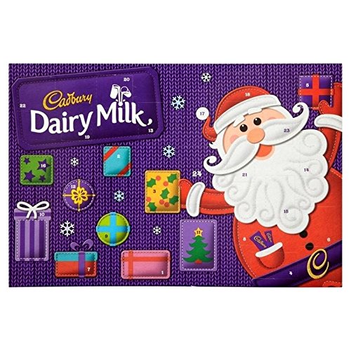 Preisvergleich Produktbild Cadbury Molkerei Milch Advent Kalender 200g