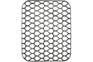 BAOK Silikon-Spülbeckenmatte, umweltfreundlich, für die Küche, mit schnell abtropfendem Design, tolles Spülbecken-Schutzgitter-Zubehör für Edelstahl-Waschbecken, Waschbecken, Unterseite des