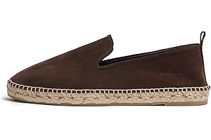 Fred Martin Collection, Espadrille Homme en Daim et Cuir