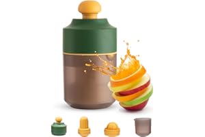 Houdian Manual Lemon Juicer Squeezer, Portable Juice Extractor Simple with Scale for Home and Camping