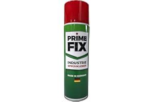 LEDERKONZEPT Colle en spray Prime FIX - Colle industrielle - Extra forte - 500 ml.