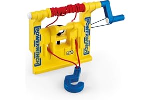 Rolly Toys S2640900 Power Winch Seilwinde (für Trettraktoren, für Kinder ab 3 Jahren, für Front und Heckkupplung) 409006
