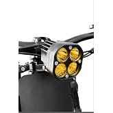 ASTRALED Off Road Arazi Aracı ve Motosiklet Uyumlu Sis Lambası, 3 in&ccedil;, Amber Sarı, &Ccedil;alışma ve Sis Farı, Universal Model