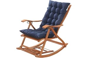 UWOBTN Cojín Reclinable para Tumbona, 120x48/150x48cm Cojines para Silla Mecedora, Exterior Reclinable Colchoneta Tumbona ,Cómodo Cojín de Sofá para Jardín, Piscina, Playa, Terraza y Balcón(D,110x55x8cm)