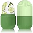 XML Ice Face Roller Silicone Facial Cube (PACK OF-3) for Eyes Neck Massage Remove Dark Circle Pore Shrink Face Beauty Skin Care Ice Mould (GREEN)