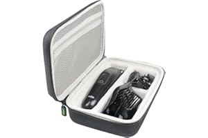 for Braun MGK3020 MGK3040 MGK3060 MGK3085 MGK3080 Multi Grooming Kit Beard and Hair Trimming kit Hard Travel Case Bag by LUYIBA