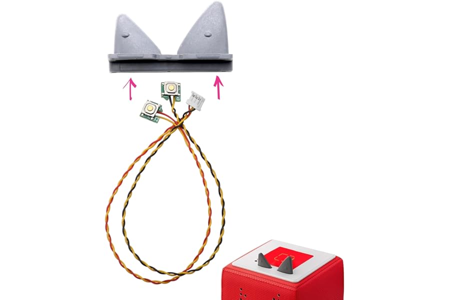 NUOGELIYA Replacement Cable for Toniebox Replacement Cable with Electronic Buttons (without Ears)