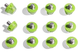 STUDIAMONDS 12 Tacos de Fútbol de Piezas de Repuesto de Goma para Botas de Fútbol