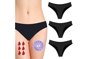 NOBLOOD Bragas Menstruales absorbentes = 2 tampones - Lavables - Algodón - Ecológicas - Menstruación - Bragas de reglas Flujo Periódico de moderado a abundante - Incontinencia - Protección de Fugas de Orina