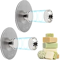 Magnetische Seifenhalter - 3 Stück Edelstahl Halter Ohne Bohren