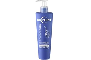Biopoint Control Curly - Gel Attivaricci Anticrespo, Definisce i Capelli Ricci, Azione Disciplinante e Protettiva Contro Effetto Crespo, 200 ml
