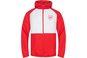 ARSENAL F.C. Arsenal FC Boys Jacket Shower Windbreaker Kids OFFICIAL Football Gift