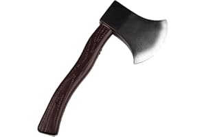 JNAWA Halloween Woodsman Axe Realistic Fake Axe Halloween Trick Props Party Fancy Dress Accessory False Hatchet for Adult Halloween Costume