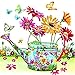 Produktbild 20 Servietten Flowery Can – Gießkanne mit Blumenmuster / Blumen / Garten 33x33cm