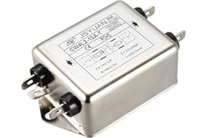 UXCELL sourcing map AC 115/250V 10A CW4L2-10A-T Noise Suppressor Power EMI Filter