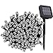 Price comparison product image Ankuka Solar Fairy Lights, 200 LED 72ft/22m Outdoor Solar Christmas String Lights with 8 Modes, Waterproof Fairy Solar Lights for Outdoor, Holiday, Home, Garden and Christmas Decorations (Cool White)
