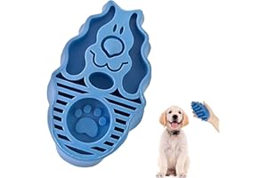 ALRIEDY Cepillo para perros Anboo de Kong Zoom Groomify Pet Care Brush, Groomy Cepillo para perros, Ezzy Groom Dog Masaje y Limpieza Cepillo para cachorros de pelo largo y corto