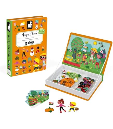 Janod - Puzzle magnetico in legno con mappa del mondo - 92 pezzi magnetici - 70 x 43 cm - Versione francese - Gioco educativo a partire dai 7 anni, J05500 argento metallizzato