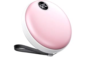 ‎EXTSUD EXTSUD Hand Warmer Electric Pocket Warmer Rechargeable Hand Warmer Quick Charge Hand Warmer Ultralight & Portable USB Power Bank Winter Gift for Men and Women