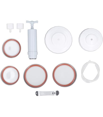 Coperchi sottovuoto per barattoli di vetro FoodSaver, coperchio sottovuoto per barattoli di