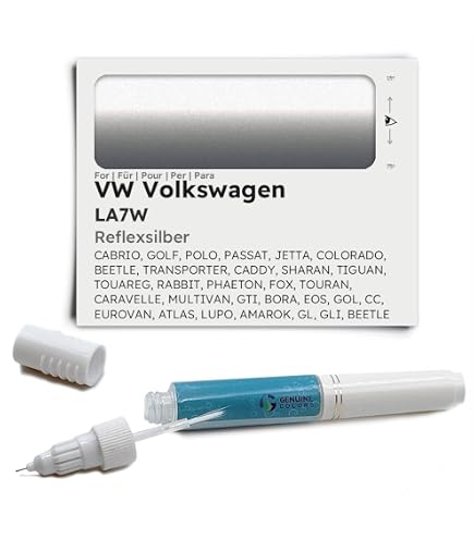 Original VW Audi Lackstift-Set LY7E Kondorgrau Metallic – Zum Ausbessern Von Kratzern