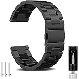 OTOPO for Galaxy Watch 3 45mm Strap/46mm Strap & Gear S3 Straps, 22mm Stainless Steel Watch Strap Replacement Bracelet for Sa
