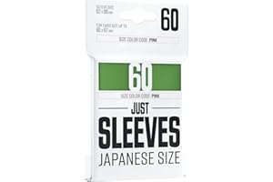 Asmodee - Just Sleeves - Japanese Size - Green